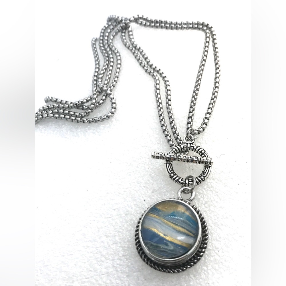 Necklace 20mm Snap Jewelry Stainless Steel SN20